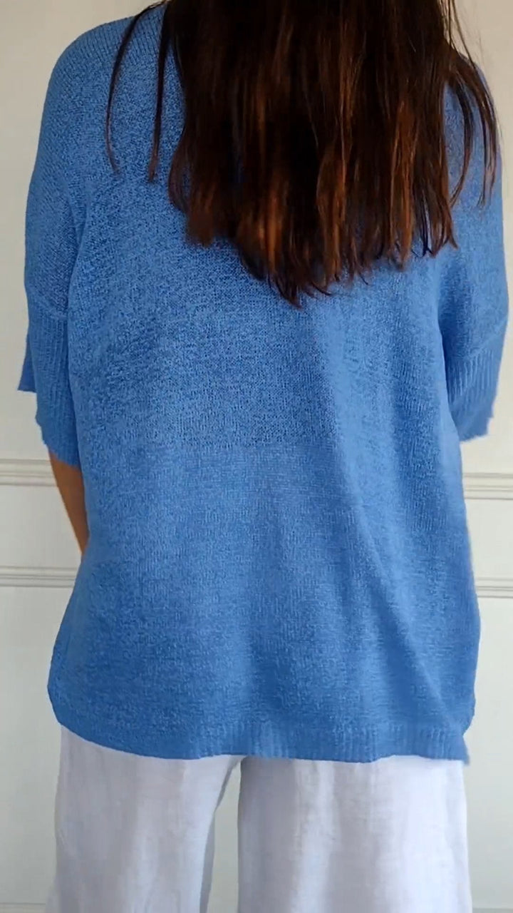 Anna™ | V-Neck Knitted Top