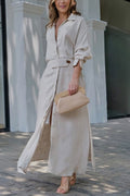 Jeanette |  V-Neck Maxi Dress