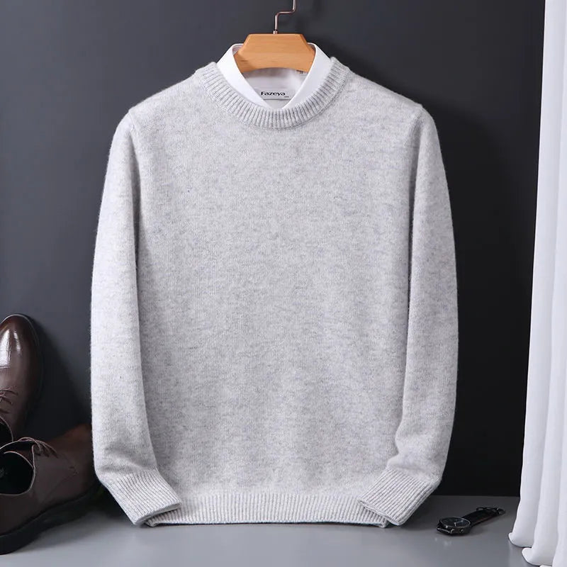Julian - Soft Crew Neck Knit Sweater 2
