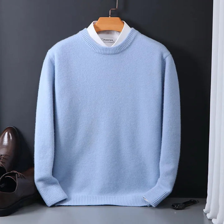 Julian - Soft Crew Neck Knit Sweater 4