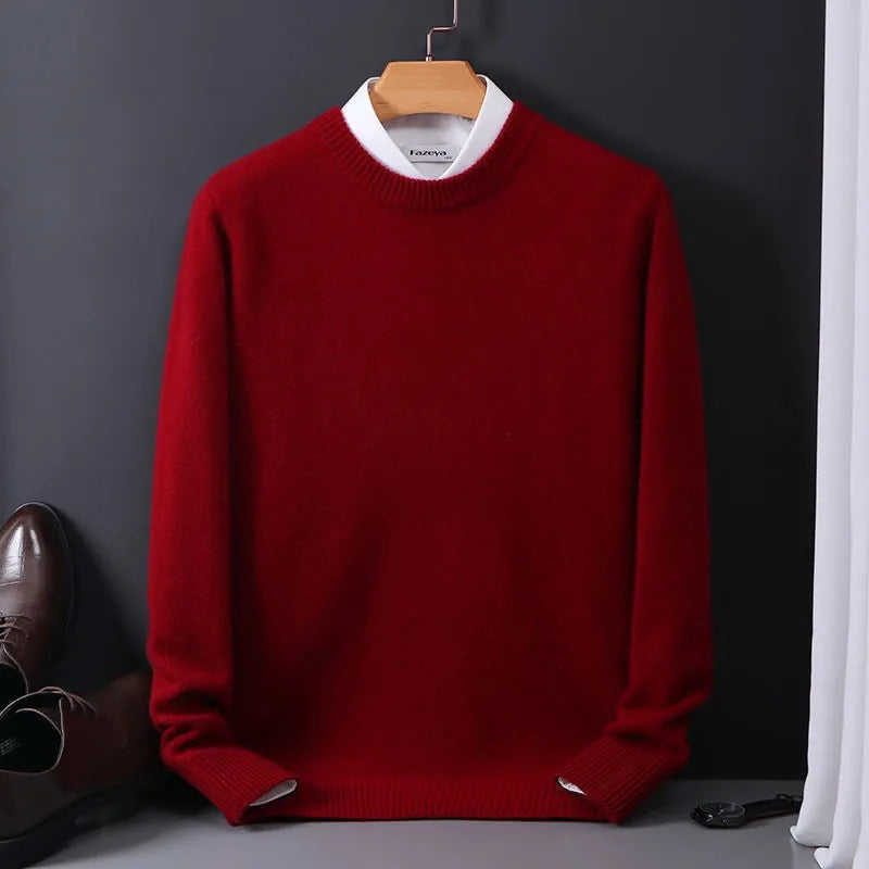 Julian - Soft Crew Neck Knit Sweater 6