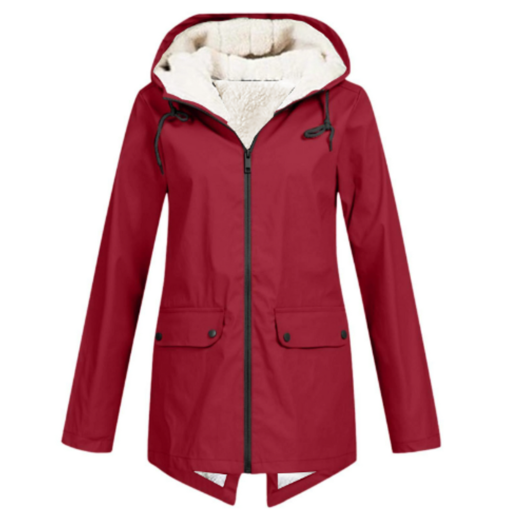 Juno - Sherpa-Lined Hooded Jacket 8