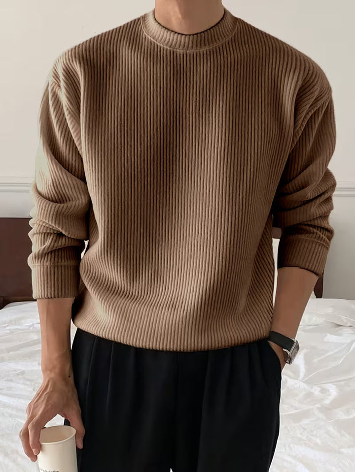 Kellan - Ribbed Long Sleeve Knit Top 3