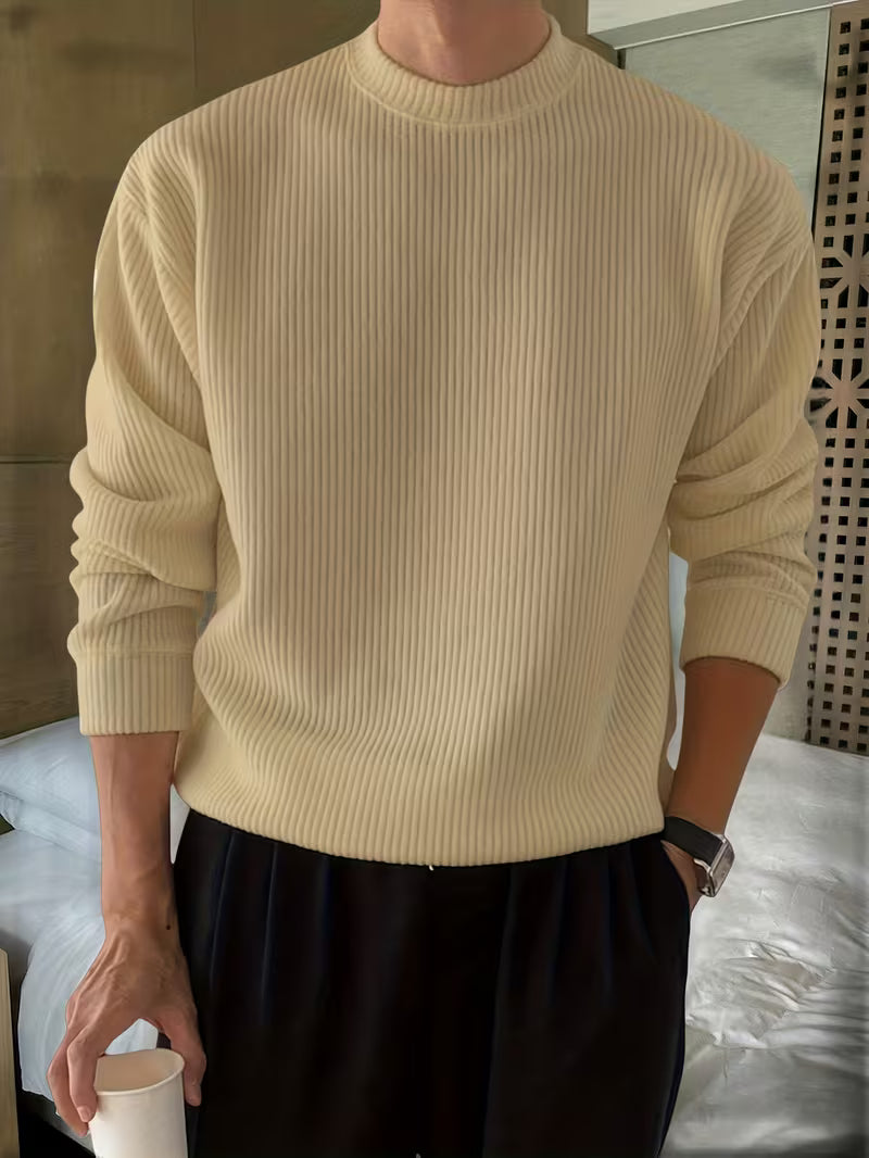 Kellan - Ribbed Long Sleeve Knit Top 4