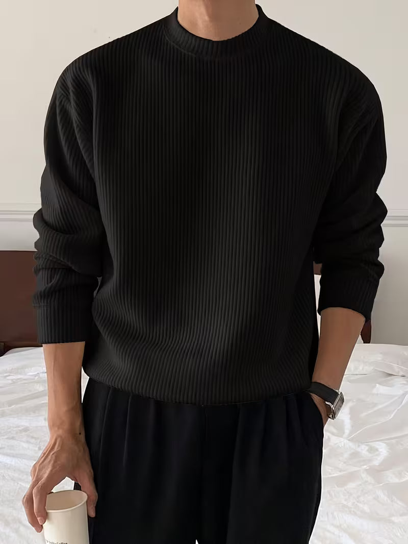 Kellan - Ribbed Long Sleeve Knit Top 6