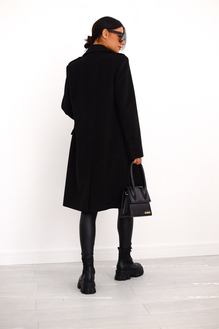 Kendra | Women's Double Breasted Coat Long Winter 6