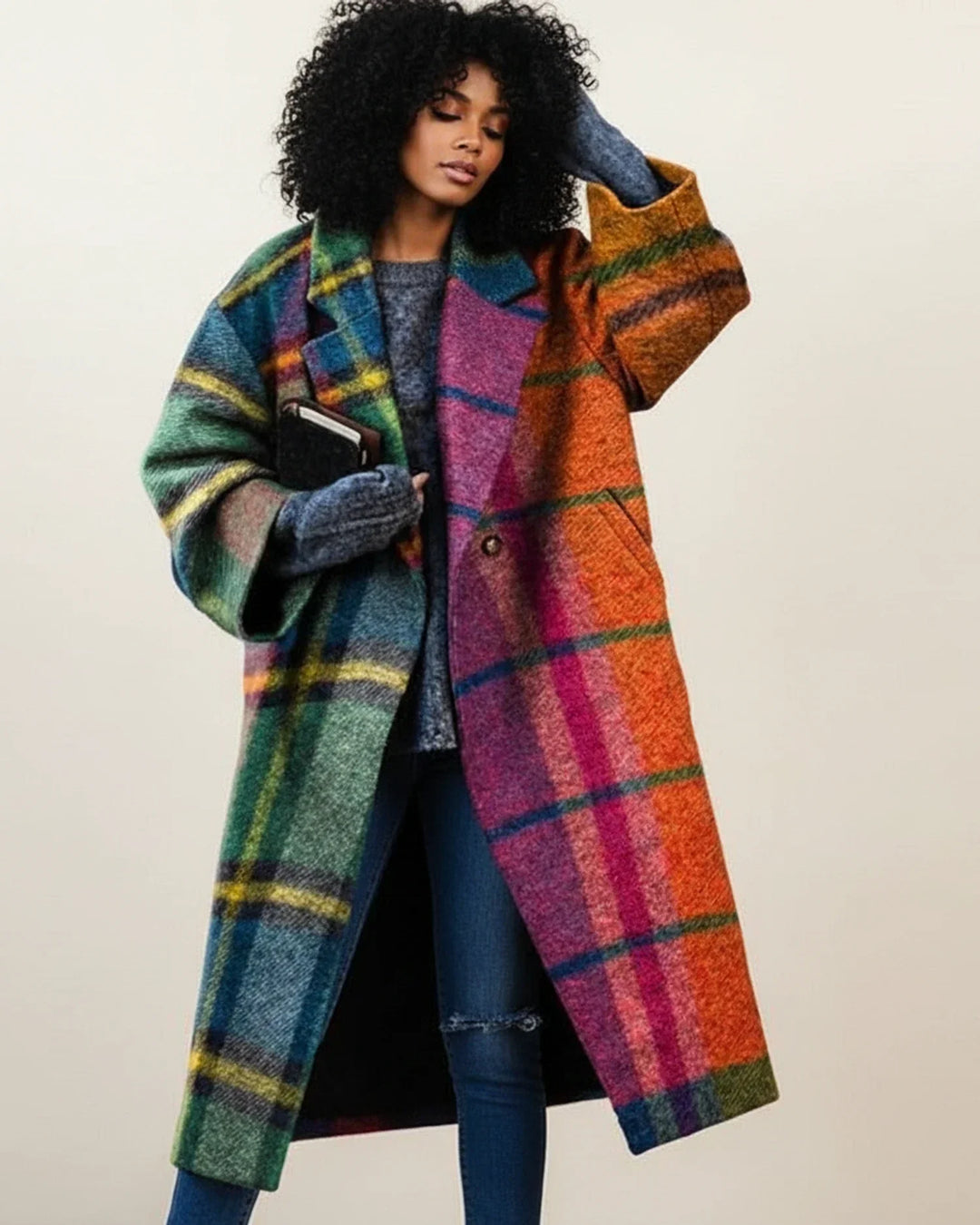 Klaske | Women's Long Winter Coat Oversized Dress Coat 1