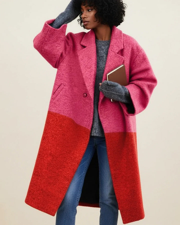 Klaske | Women's Long Winter Coat Oversized Dress Coat 2