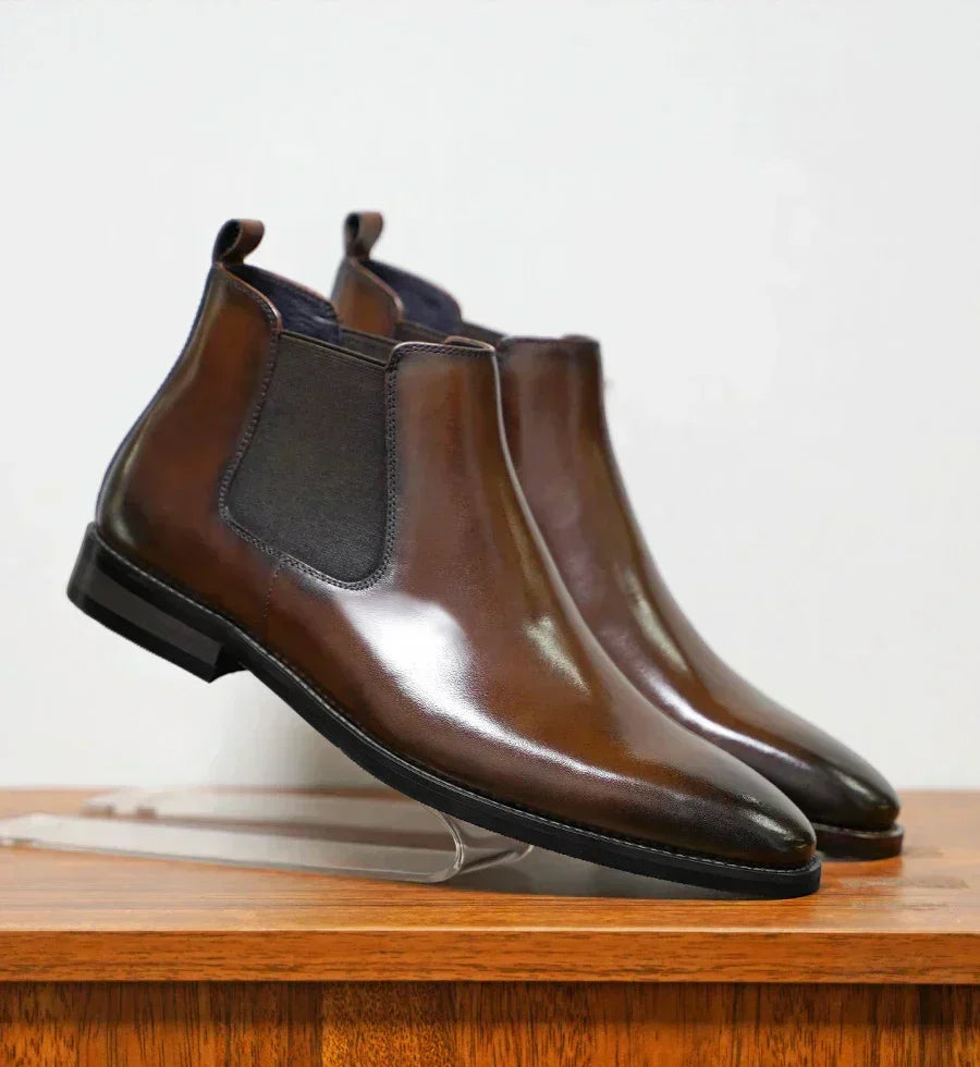 Knox - Burnished Chelsea Boots 1
