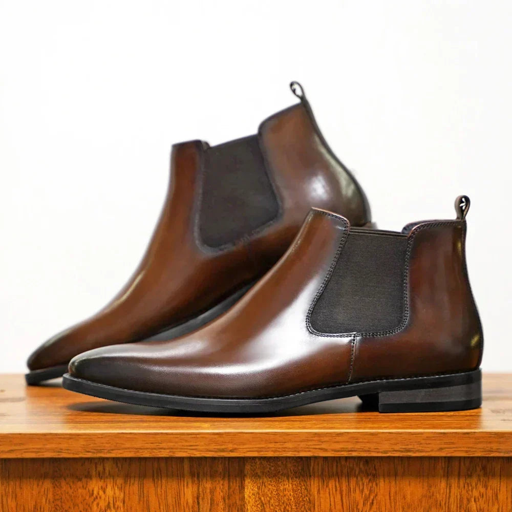 Knox - Burnished Chelsea Boots 6