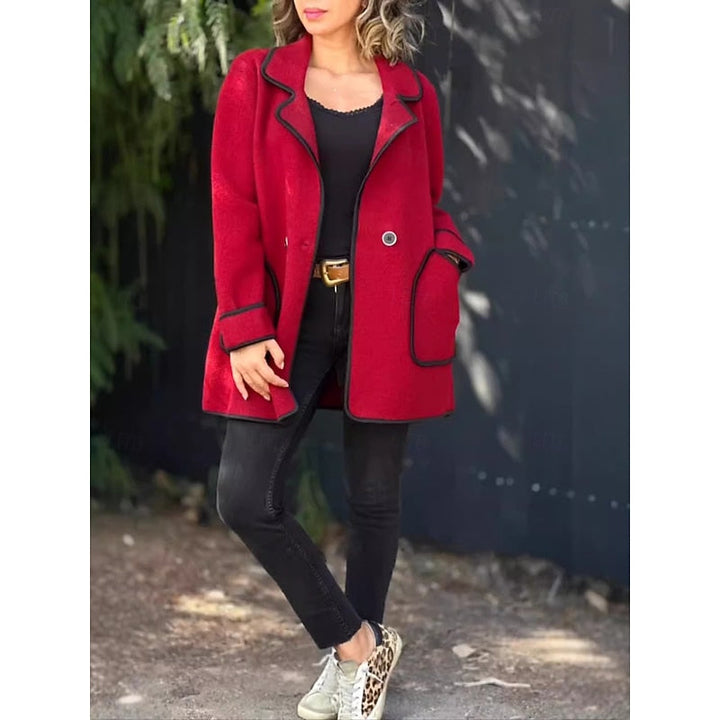 Leentje | Women's Short Pea Coat Blazer Jacket 2