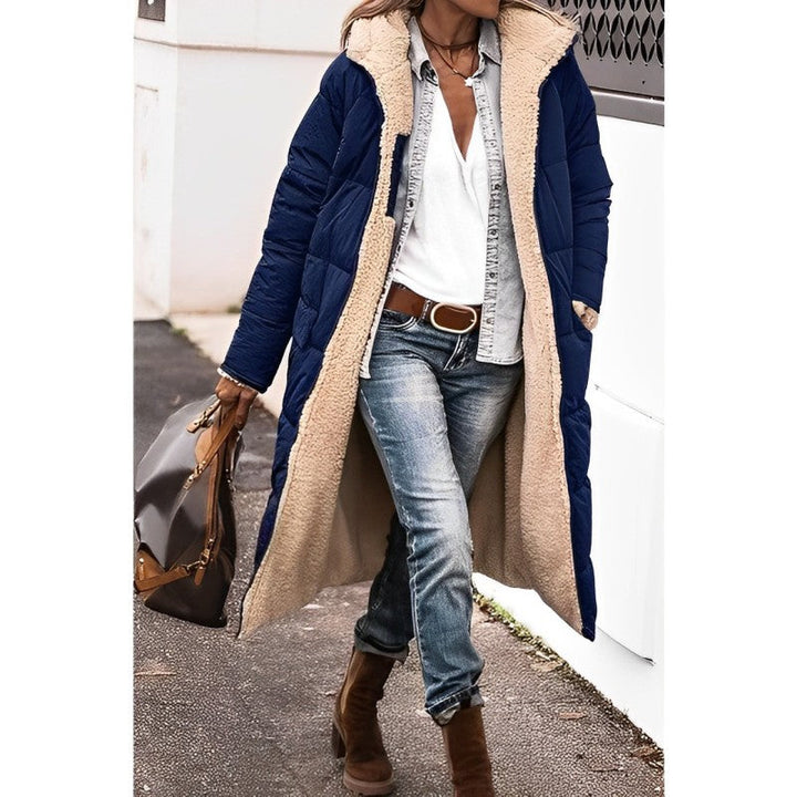 Lieke - Sherpa Lined Long Winter Coat 2