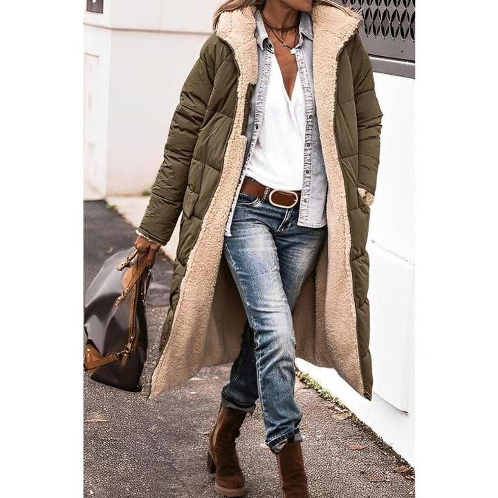 Lieke - Sherpa Lined Long Winter Coat 4