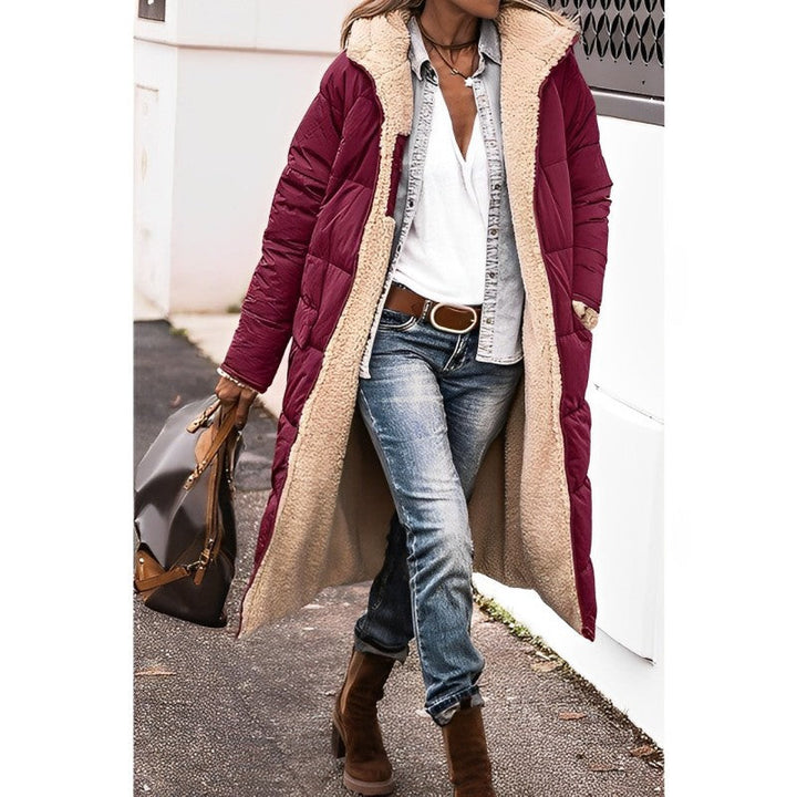 Lieke - Sherpa Lined Long Winter Coat 5