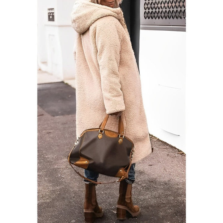 Lieke - Sherpa Lined Long Winter Coat 9