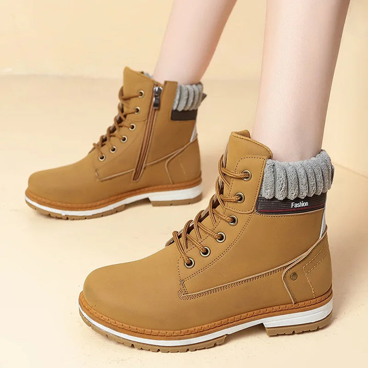 Linnea | Women's Ankle Boots Winter Lace Up 3