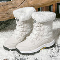 Liselot | Women's Lace Up Fur Lined Snow Boots