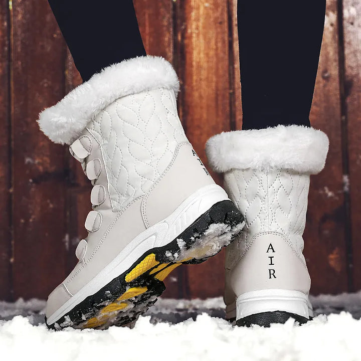 Liselot | Women's Lace Up Fur Lined Snow Boots 5