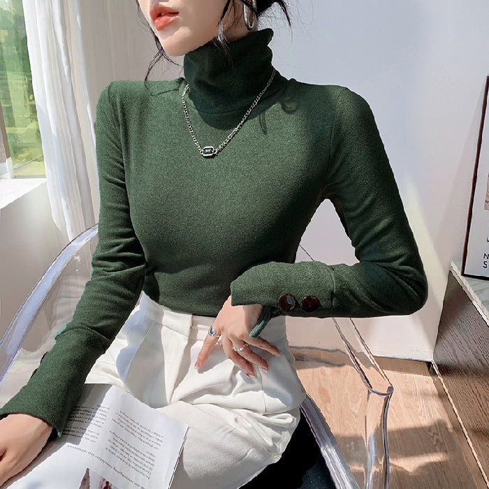 Lucia - Ribbed Turtleneck Sweater 1