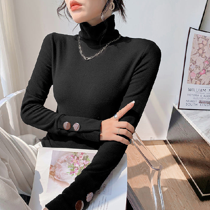 Lucia - Ribbed Turtleneck Sweater 2