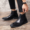 Lucian | Men's Chukka Boots Leather Dress Lace Up Ankle Casual