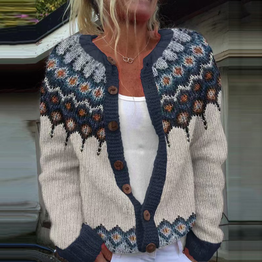 Lykke - Folk Knit Cardigan 1
