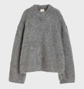 Lysbeth | Women's Mock Neck Sweater Knit Pullover Oversized Soft