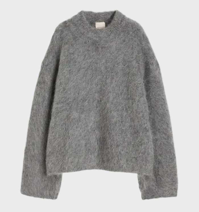 Lysbeth | Women's Mock Neck Sweater Knit Pullover Oversized Soft 1