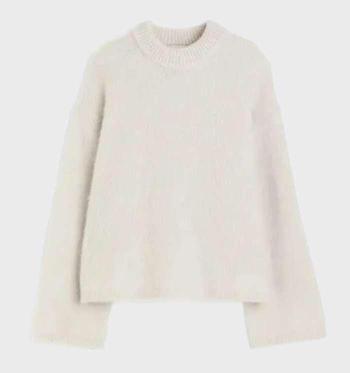 Lysbeth | Women's Mock Neck Sweater Knit Pullover Oversized Soft 3