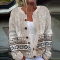 Mabel - Vintage Fair Isle Knit Cardigan