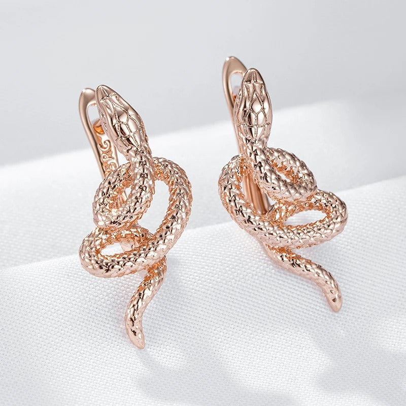 Dwyn | Hanging earrings with crystals