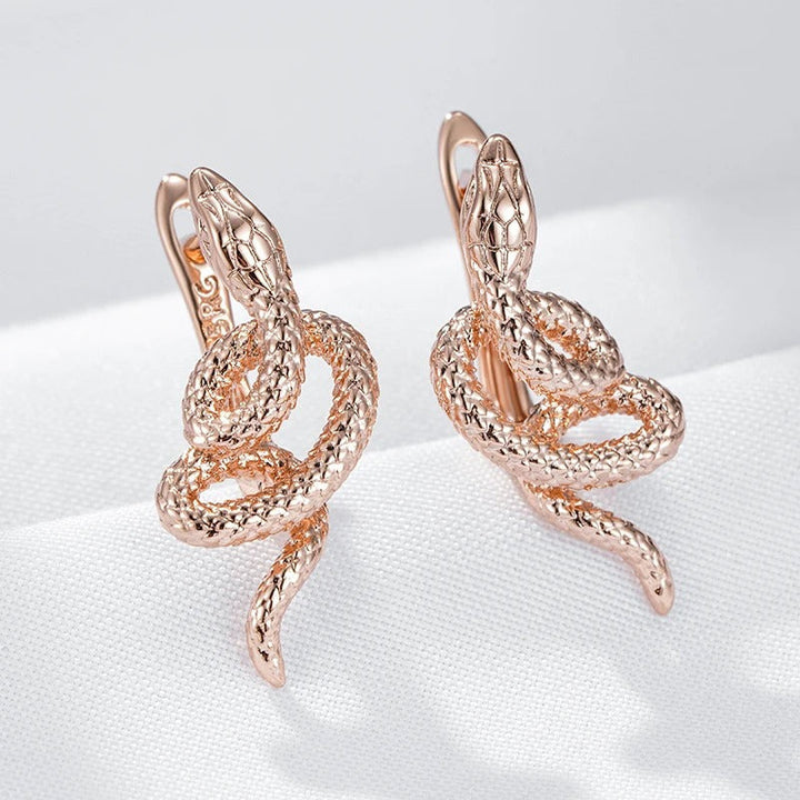Dwyn | Hanging earrings with crystals