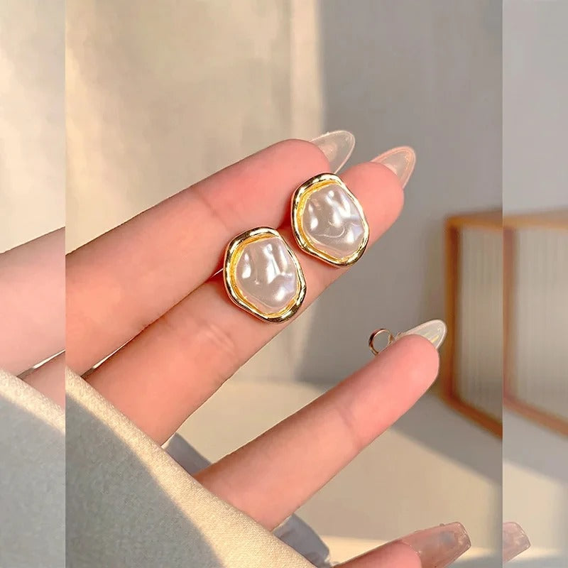Elegant Pearl Earrings