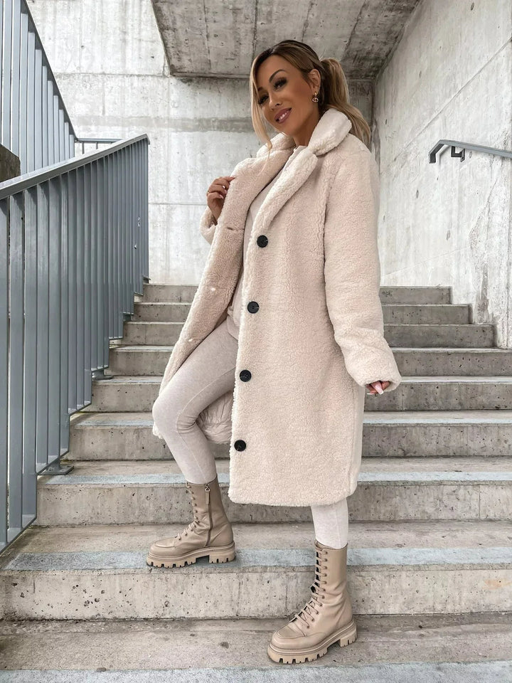 Malin - Plush Belted Trench Coat 3