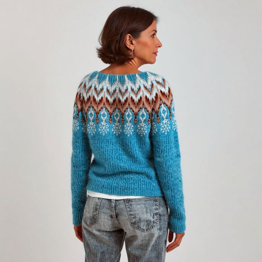 Maren - Fair Isle Knit Sweater 3