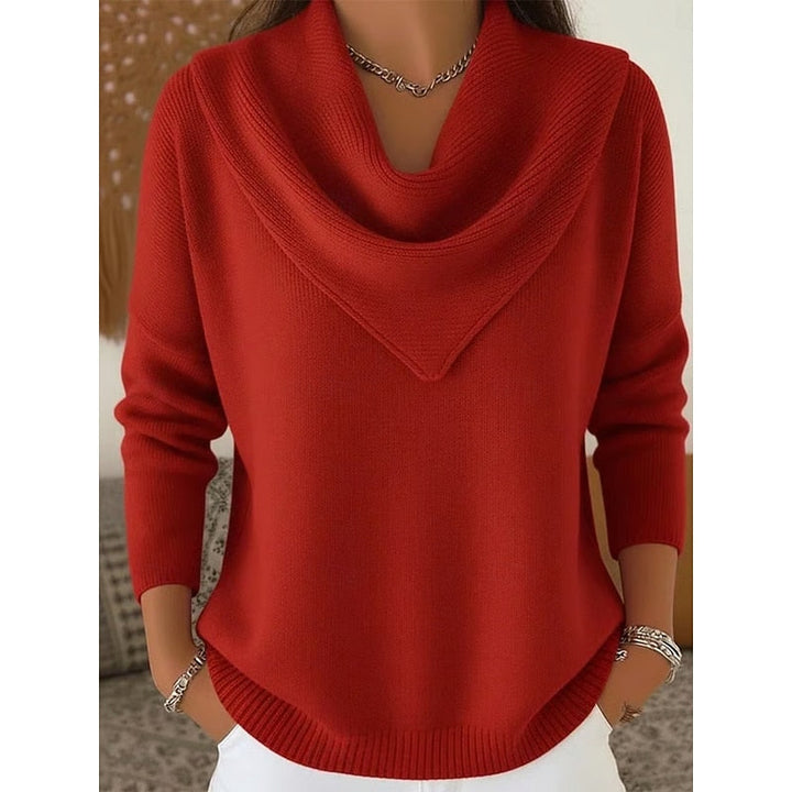 Margo - Elegant Cowl Neck Sweater 3