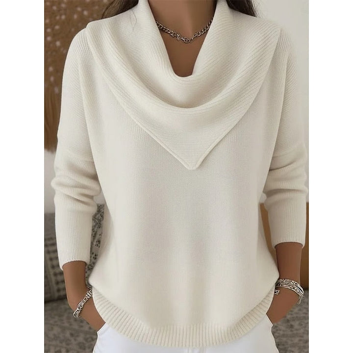 Margo - Elegant Cowl Neck Sweater 4