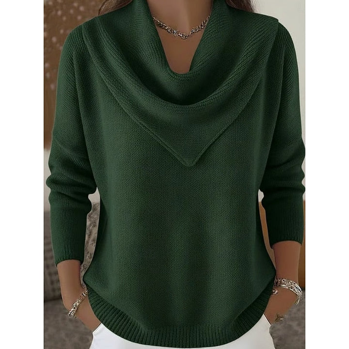 Margo - Elegant Cowl Neck Sweater 6