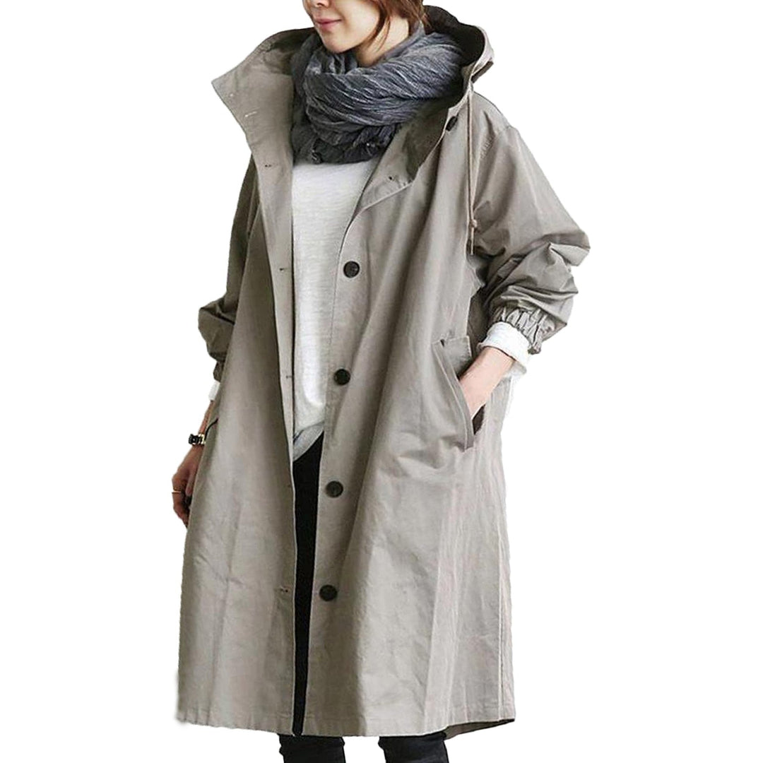 Margot - Oversized Hooded Rain Parka 4