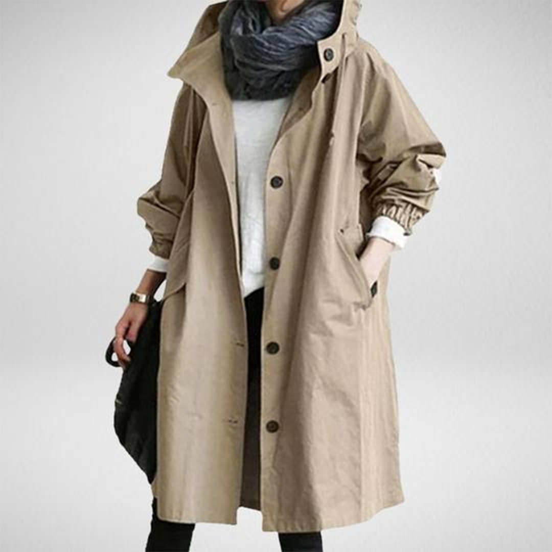 Margot - Oversized Hooded Rain Parka 5