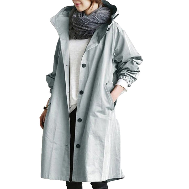 Margot - Oversized Hooded Rain Parka 6