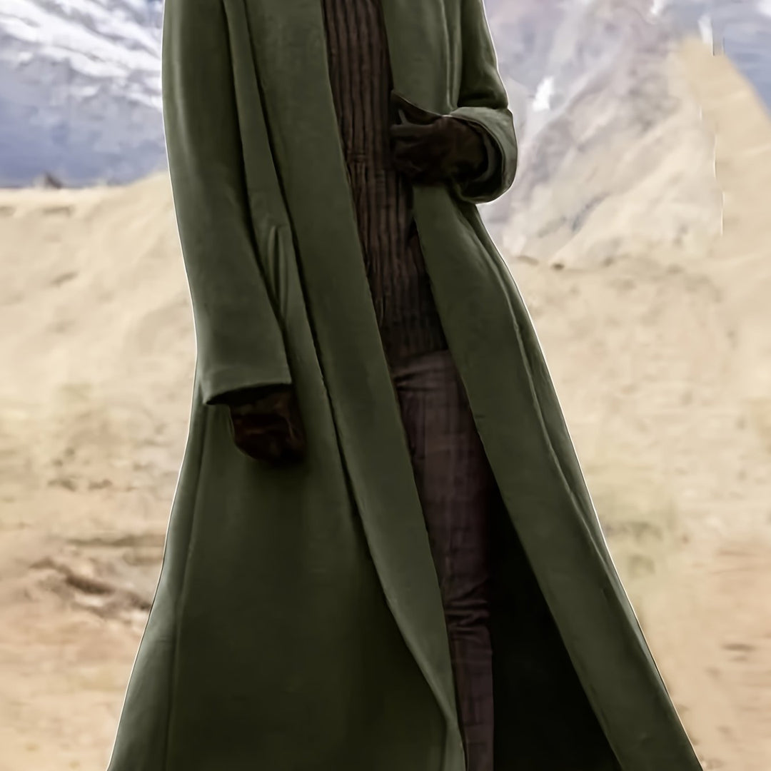 Marijke | Women's Plus Size Winter Coat Duster Long 1