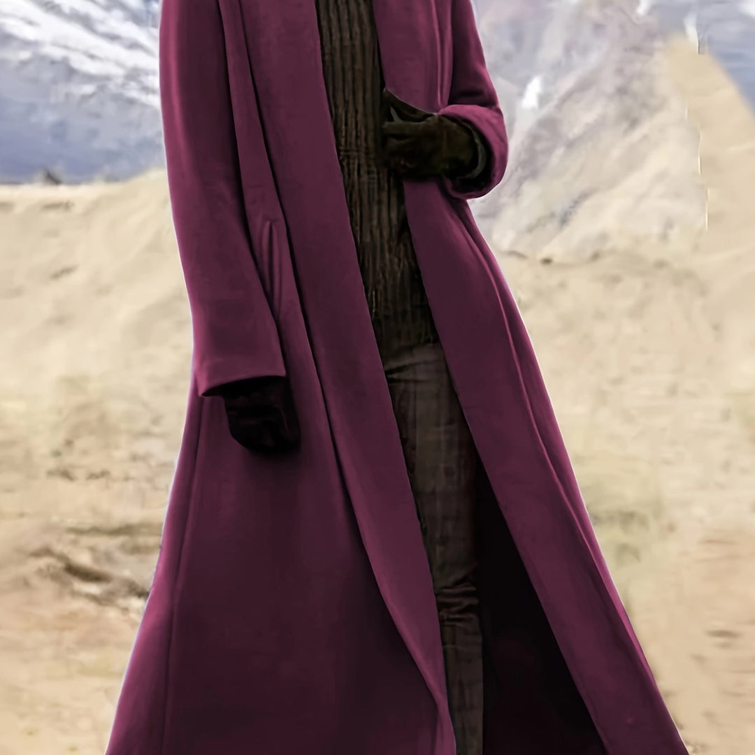 Marijke | Women's Plus Size Winter Coat Duster Long 5