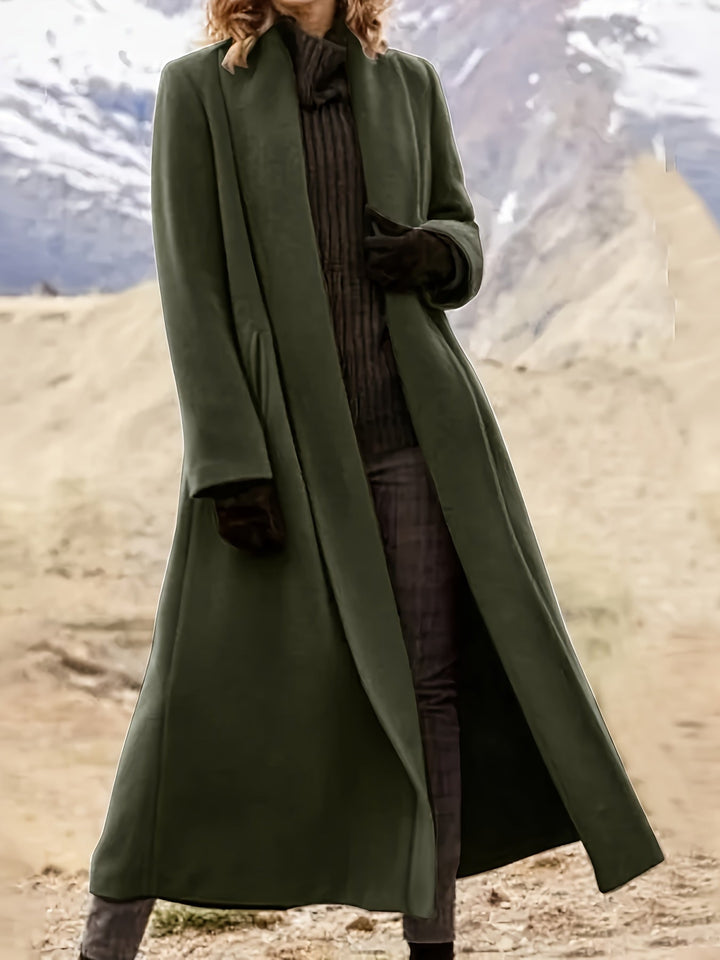 Marijke | Women's Plus Size Winter Coat Duster Long 8