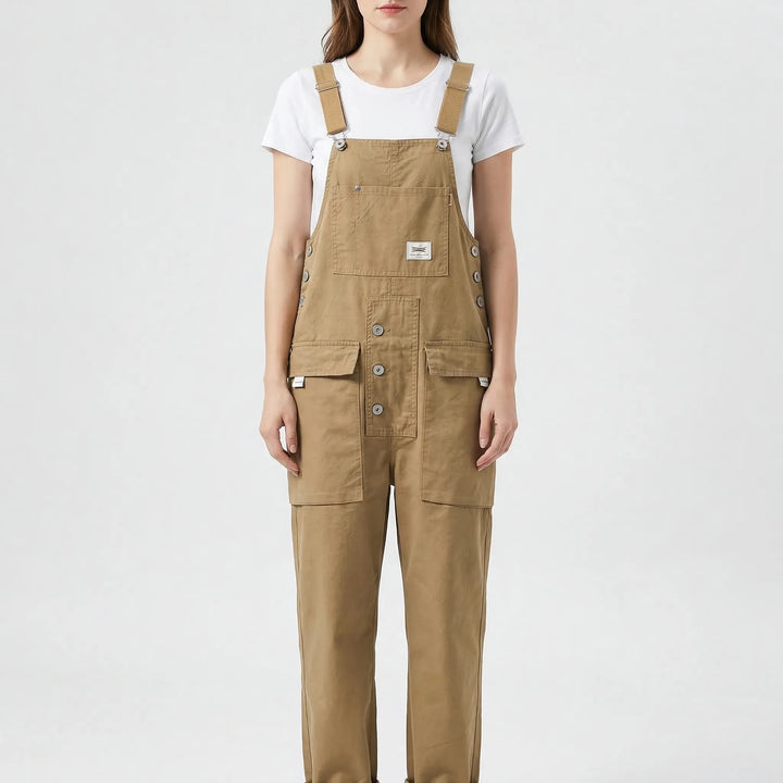 Marlowe | Women's Loose Fit Bib Overalls 5