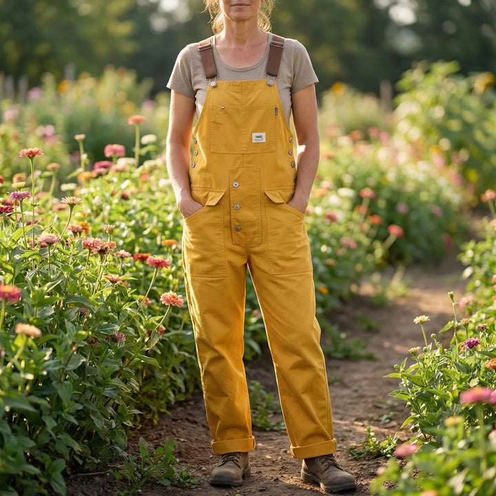 Marlowe | Women's Loose Fit Bib Overalls 6
