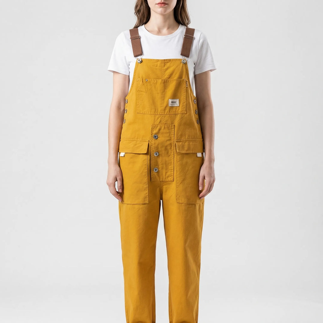Marlowe | Women's Loose Fit Bib Overalls 7