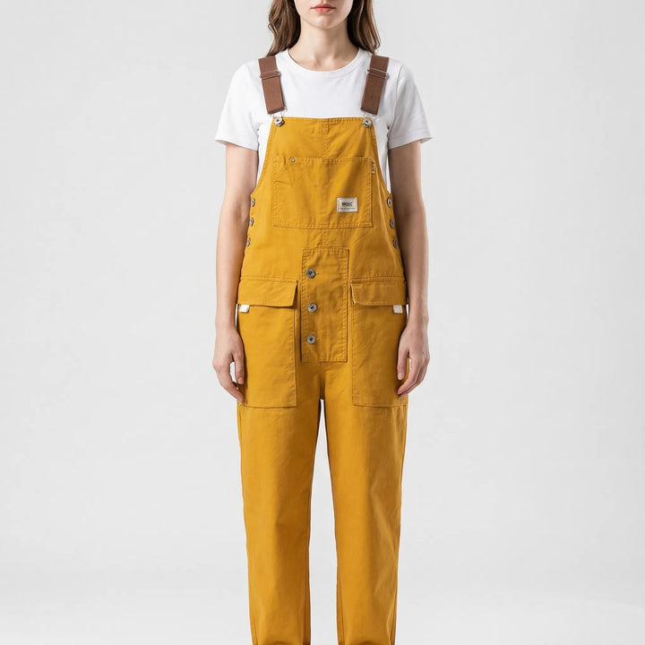 Marlowe | Women's Loose Fit Bib Overalls 7