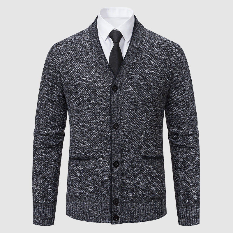 Mathis | Men's Shawl Collar Cardigan Sweater Knit Button Up 5