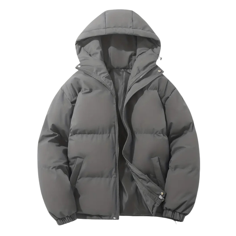 Meindert | Men's Hooded Puffer Jacket Padded Warm Winter 7